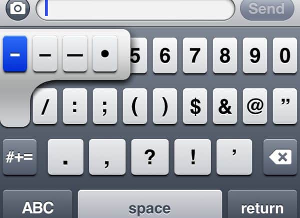 IPhone keyboard em dash 5 essential iPhone typing tips