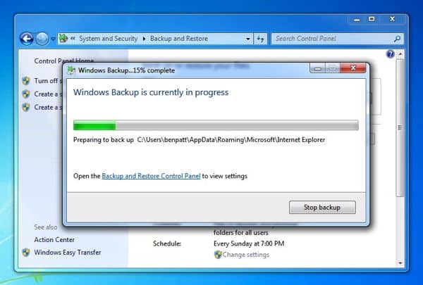 Best Free Backup Programs For Windows 7