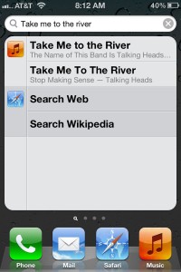 Spotlight search on the iPhone 200x300 iPhone tip: Dont forget the search box