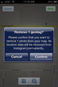 Wipe a photo of your Instagram Photo Map 200x300 6 must know privacy tips for Instagram newbies