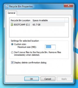 Recycle Bin properties 266x300 Recycle Bin properties