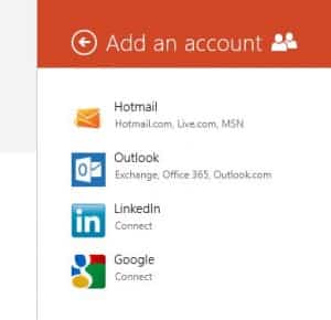 Windows 8 add account to People app 300x290 8 gotta know tips for Windows 8 newbies