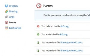 Dropbox events 300x187 Dropbox tip: How to restore a deleted or edited file