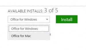 Microsoft Office 365 PC and Mac installs 300x185 5 things to know about Office 365, a.k.a. Office in the cloud