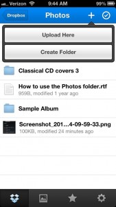 Dropbox for iPhone 169x300 Android/iPhone tip: How to sync photos to your Dropbox