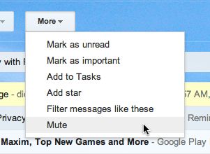 Gmail mute conversation option Gmail tip: How to mute an endless email thread