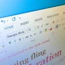 Microsoft Office tip: Hide the "ribbon" until you really need it