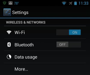 Android Wi Fi settings 300x251 Android/iPhone tip: Turn on airplane mode and Wi Fi at the same time
