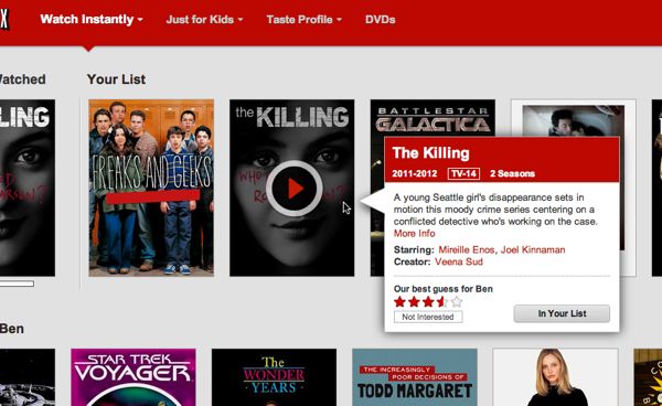 Netflix My List feature Netflix tip: Your Instant Queue just turned into My List
