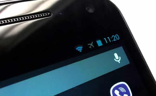 Turn on Airplane Mode and Wi Fi at the same time Android/iPhone tip: Turn on airplane mode and Wi Fi at the same time