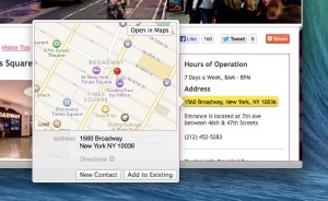 Mac OS X Mavericks inline map in Safari 300x184 Mac OS X: All the basics, plus 40 must know tips & how tos