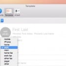 Mac tip: Create your own default form for new contacts