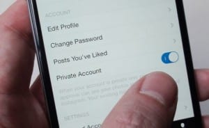 instagram privacy settings - Set Instagram account to Private