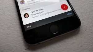 email apps - Inbox by Gmail for iOS undo send