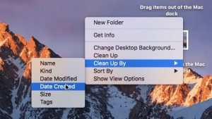 Clean up Mac desktop