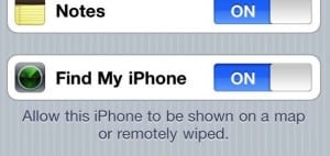How to activate Find My iPhone 