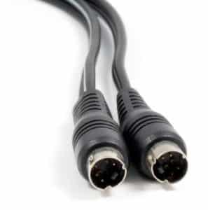 S Video cable 297x300 How to connect your old VCR to a new HDTV (reader mail)
