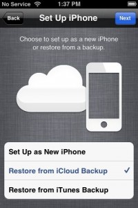 How to restore your iPhone (or iPad) with an iCloud backup