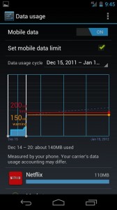 How to set a hard data limit for your Android phone (Ice Cream Sandwich tip)