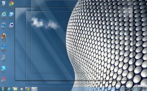 Sneak a peek at your Windows desktop with Aero Peek