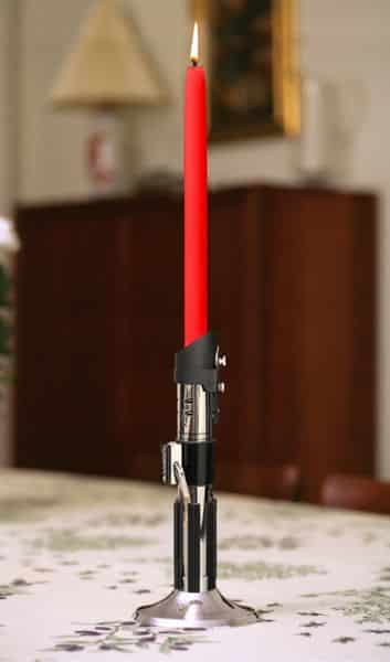 Star Wars Lightsaber Candlestick