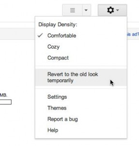 Temporarily return to old Gmail look 287x300 5 ways to go back to the old Gmail (updated)