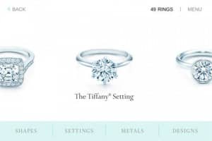 Tiffany Engagement Ring Finder