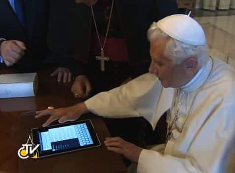 Now the Pope’s on Twitter, too (video)