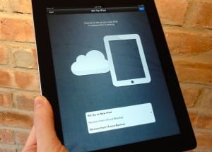 Restoring iCloud backup to iPad 300x215 Restoring iCloud backup to iPad