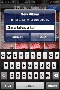 Naming your new iPhone photo album Naming your new iPhone photo album 200x300 How to create a new photo album on your iPhone