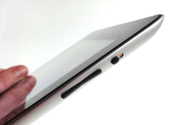 How to change what the iPad side switch does