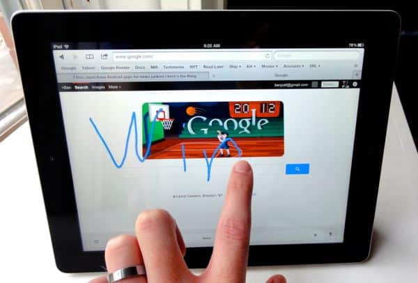 Google tip: Got a smartphone or tablet? Try handwriting for your next search