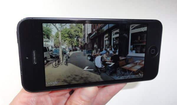 How to launch Street View in Google Maps on Safari for iPhone