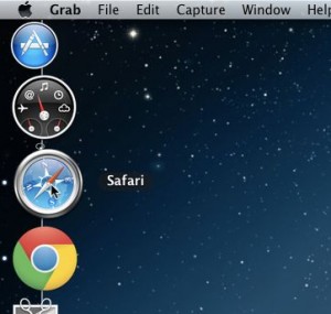 Moving the Dock to the left side of the Mac desktop Moving the Dock to the left side of the Mac desktop