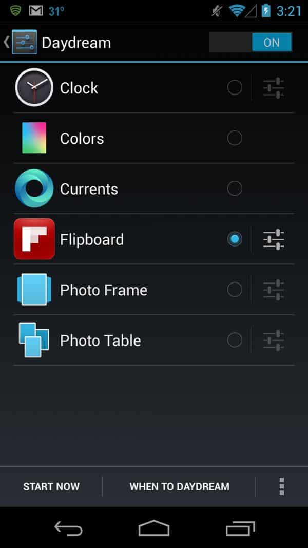 screen lights up but no display android