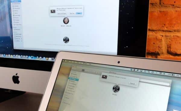 How to send a file from one Mac to another with Airdrop