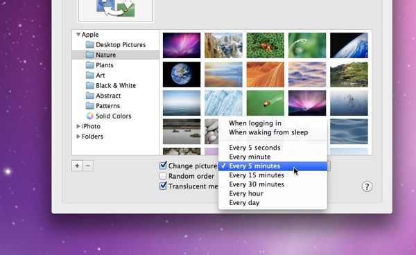 Mac/Windows tip: Put your desktop wallpaper on shuffle