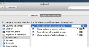 Mac keyboard shortcuts settings