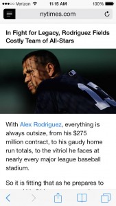 iOS 7 Safari reader mode