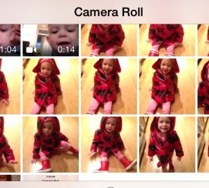 iOS 7 camera burst mode