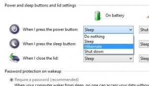 pc power button - Windows power button settings