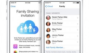 iOS 8 Family Sharing for iCloud
