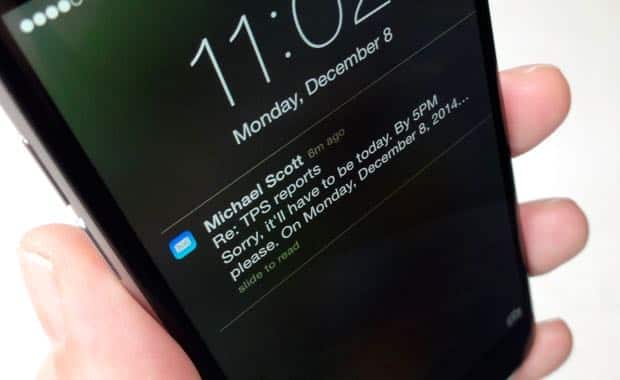 iOS 8 tip: Important email thread? Get an alert when people reply