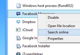 Windows 8 task manager startup tab