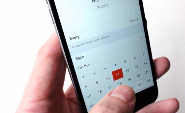 IOS Tip Create Your Own Custom Repeating Calendar Events Here s The 
