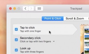 Macbook trackpad - Mac trackpad click by tapping