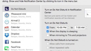 do not disturb - Do Not Disturb for Mac schedule settings