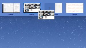 full screen - Drag a Mac window onto a full-screen desktop