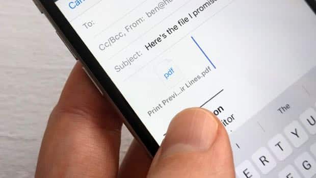 iOS tip: How to attach Dropbox and Google Drive files to Mail messages