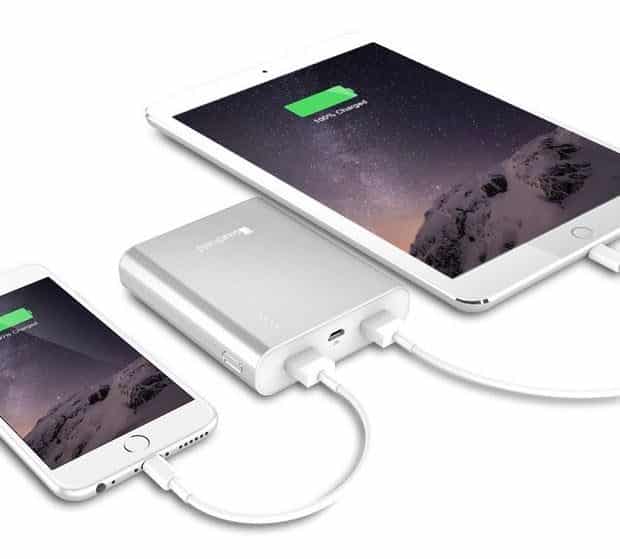 GreatShield PowerTank 10000mAH Dual USB Ports Fast Charging Portable External Battery Pack Power Bank
